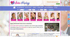 Desktop Screenshot of inter-mariage.com
